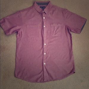 Retrofit pink Button Up Shirt